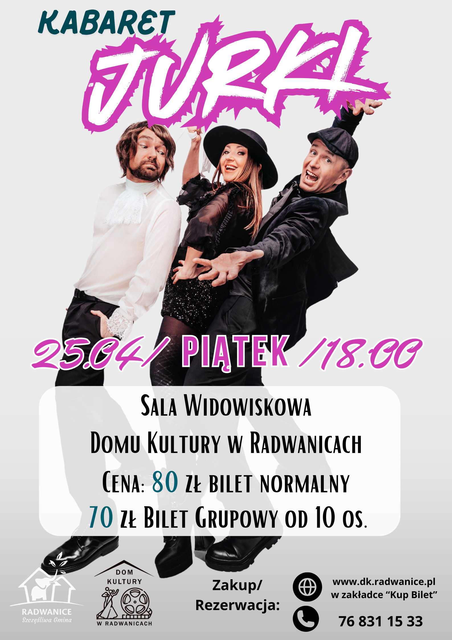 plakat kabaretu Jurki