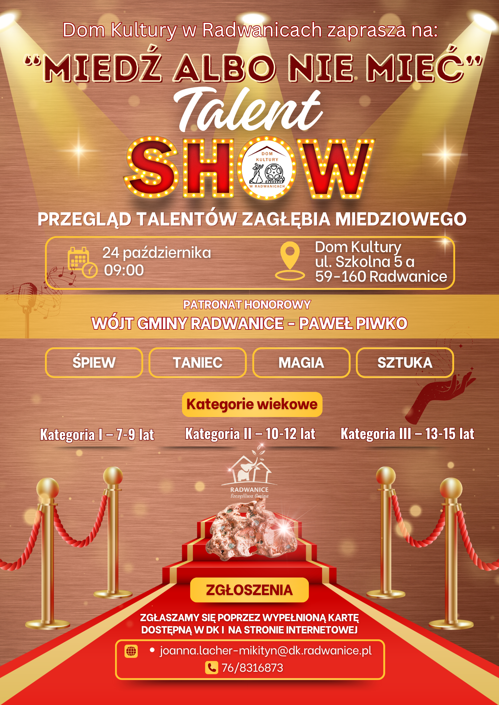 II Przegląd Talent&oacute;w Zagłębia Miedziowego "Miedź albo nie mieć" - zdjęcie 1