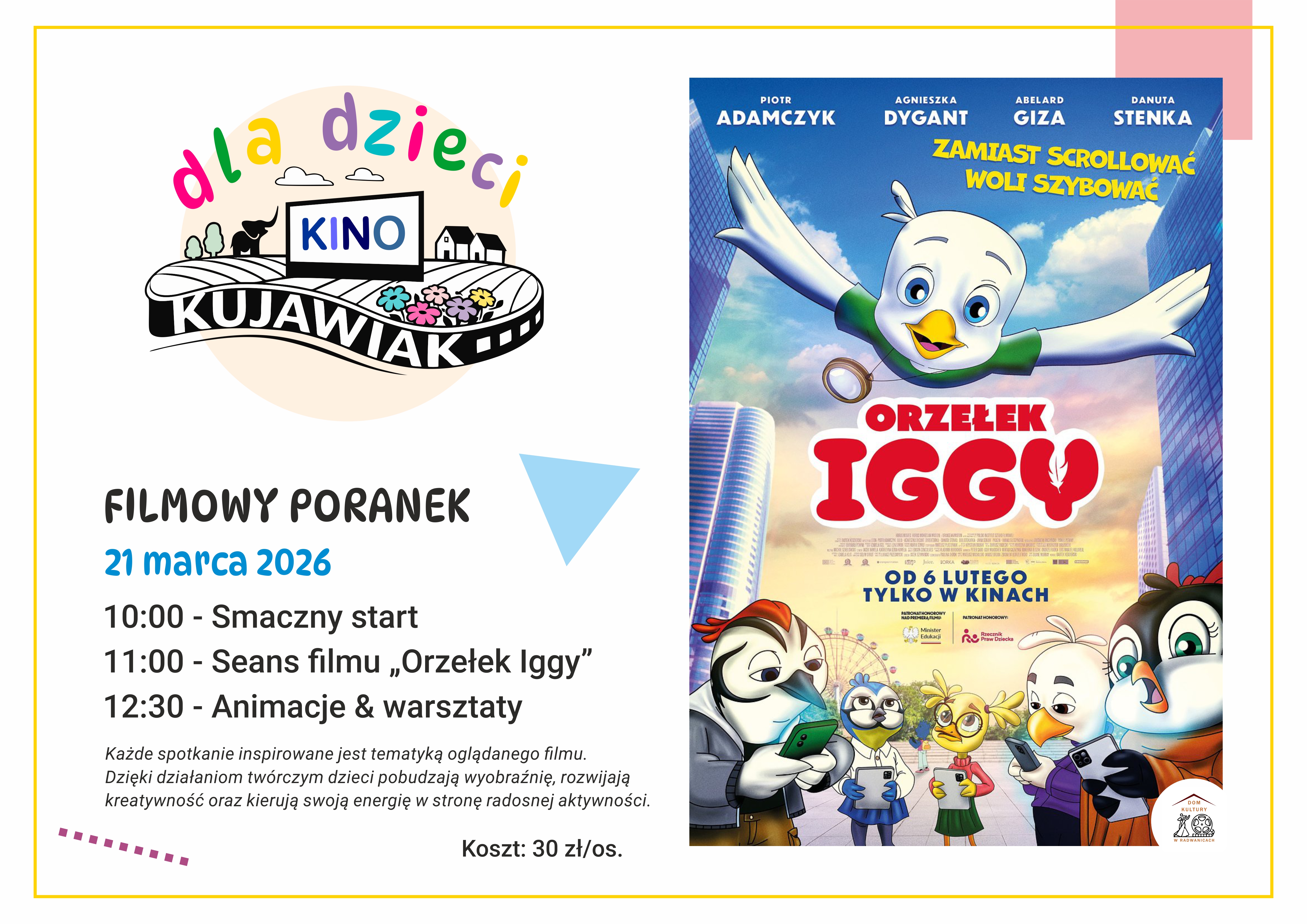 Poranek Filmowy dla dzieci w Kinie "Kujawiak" - zdjęcie 4