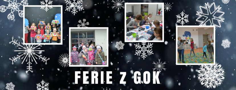 Ilustracja wprowadzenia: FERIE z GOK 2018, czyli nudzie mówimy nie! - relacja