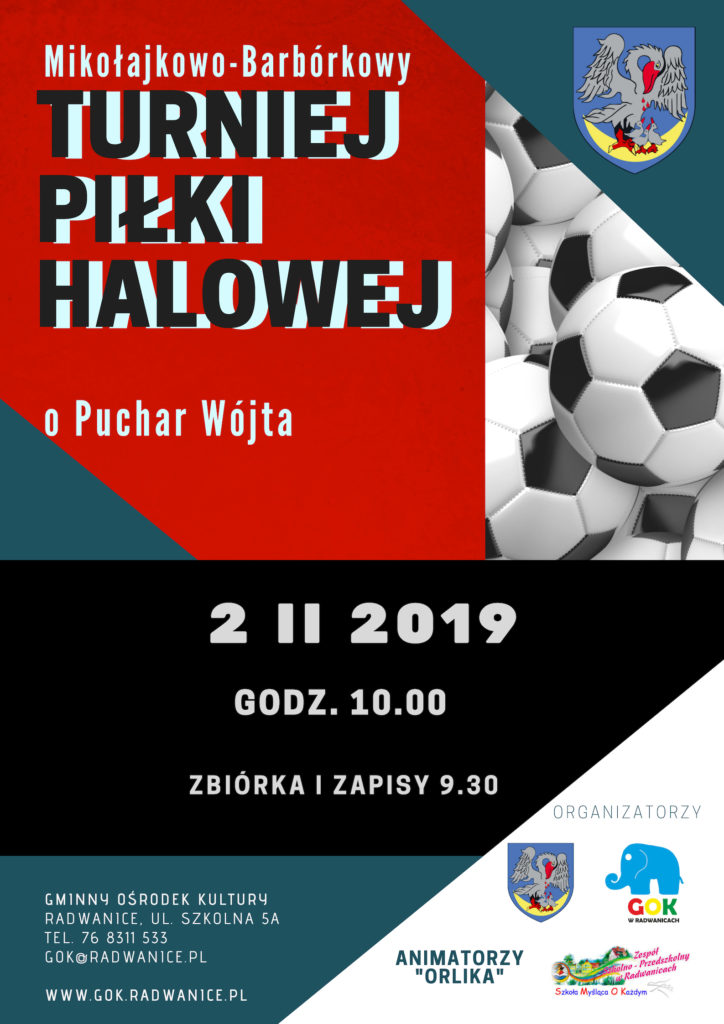 Turniej piłki halowej o puchar W&oacute;jta Gminy  Radwanice - relacja - zdjęcie 23